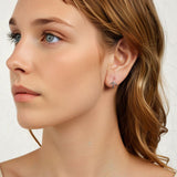 925 Sterling Silver Oxidized Silver Earrings for Women