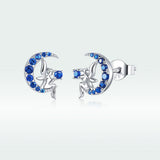 925 Sterling Silver Plated Platinum Pavé Setting CZ Earrings