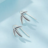 925 Sterling Silver Oxidized Silver Earrings for Women