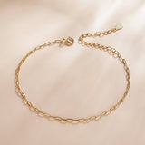 925 Sterling Silver & Plated Platinum Bracelet - 17+5cm Length