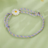 925 Sterling Silver Plated Platinum Deep Seashell Bracelet 24cm Adjustable for Women