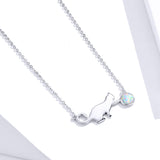 925 Sterling Silver Necklace 40-45cm for Women