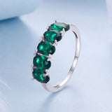 925 Sterling Silver Plated White Gold 1.4mm Ring Size 6.0 for Women