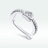 925 Sterling Silver Pavé Setting CZ Earrings for Women