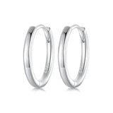 925 Sterling Silver & White Gold Plated Earrings for Women
