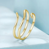 925 Sterling Silver Oxidized Silver Adjustable Ring for Men