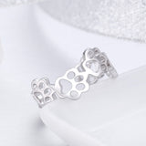 925 Sterling Silver Ring 0.2cm Width for Women
