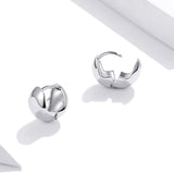 S925 Sterling Silver Platinum Plated Earrings for Women