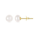 925 Sterling Silver Freshwater Pearl Earrings for Women