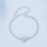925 Sterling Silver Bracelet 150mm with CZ and Resin