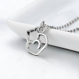 925 Sterling Silver Adjustable Necklace 38-45cm