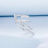 925 Sterling Silver Earrings with CZ and White Gold Plating