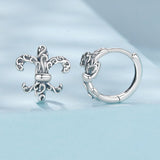 925 Sterling Silver Earrings for Women - 1.2cm