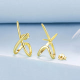 925 Sterling Silver Oxidized Silver Earrings