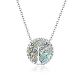 925 Sterling Silver Adjustable Mica Necklace for Women