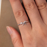 925 Sterling Silver Oxidized Silver Ring for Unisex