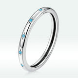 925 Sterling Silver Turquoise Oxidized Silver Ring Size 6 for Women