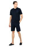 Ds Damat 23003 5-Piece Robe Set Comfortable Loungewear Black