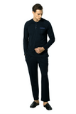 Ds Damat 23003 5-Piece Robe Set Comfortable Loungewear Black