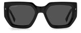 Dsquared2 D2 0031/S Grey Unisex Square Sunglasses 53mm