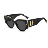 Dsquared2 D2 0032/S Grey Women's Square Sunglasses 54mm