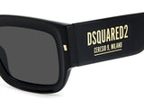 Dsquared2 D2 0089/S Grey Men's Sunglasses 52mm