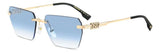 Dsquared2 D2 0102/S Azure Square Men's Sunglasses 1 Unit