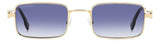 Dsquared2 D2 0104/S Dark Blue Square Men's Sunglasses