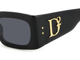 Dsquared2 D2 0109/S Grey Lens Women's Sunglasses 52mm