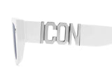 Dsquared2 Icon 0011/S Grey Men's Square Sunglasses