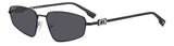 Dsquared2 Icon 0015/S Grey Lens Men's Sunglasses - Black