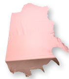 Pink Natural Grain Deer-Tanned Cowhide –  Full Aniline Finish, 1.1–1.3 mm (3 oz), ~20 Sq Ft