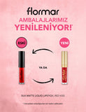 Flormar Silk Matte Liquid Lipstick Hydrating Matte Finish 4.5ml