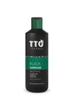 TTO Black Hair and Body Shampoo 500ml - Natural Multipurpose Cleanser for Simplified Routine