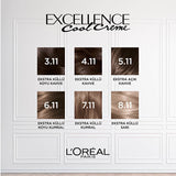 L'Oreal Paris Excellence Cool Creme Hair Color 6.11 - Extra Ash Dark Blond | 100% Grey Coverage