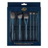 Eklips Glam Makeup Brush Set for Flawless Application 6 Pieces