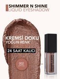 Flormar Shimmer & Shine Intense Liquid Metallic Eyeshadow