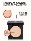 Flormar Compact Powder High Pigment Semi-Matte Finish 11g