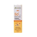 Ecowera Kids Mineral Sunscreen SPF50+ Water Resistant 100ml