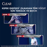 Clear Men Dandruff Care Shampoo - 13.5 Fl Oz | Deep Cleansing