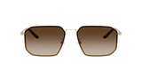 Emporio Armani 0EA2165D Brown Lens Metal Sunglasses 58mm