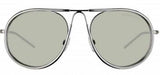 Emporio Armani 2034 3010/6G Grey Metal Mirror Sunglasses 54mm