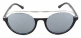 Emporio Armani 4067 5522/6G Square Sunglasses in Clear Black