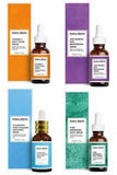 Maruderm 4-Piece Skincare Serum Set - Anti-Aging, Brightening, Hydrating - Vitamin C, Hyaluronic Acid, Salicylic Acid - Paraben & Perfume-Free