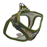 Ewox Air Mesh Green Camo Dog Harness Breathable 2XS
