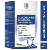 Naturalnest Glucosamine Chondritin Curcumin & MSM 60 Tablets