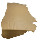Taupe Natural Grain Deer-Tanned Cowhide –  Full Aniline Finish, 1.1–1.3 mm (3 oz), ~20 Sq Ft