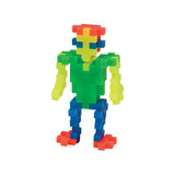 Plus Plus Fosforlu Mix 240 Piece Construction Toy - Glowing Creative Building Set, Made in Denmark