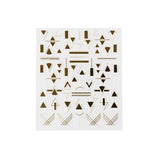Nascita Triangle Nail Stickers - 08 - Unique Nail Art Designs for Easy Decoration