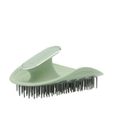Manta Original Hairbrush for Fragile Hair & Sensitive Scalp Green